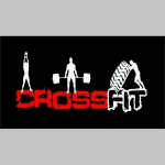 Crossfit  čierne tepláky s tlačeným logom